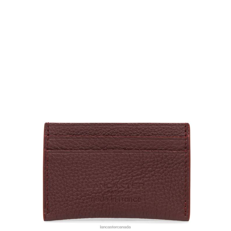 Women Card Holder Accessoires Pm 4J6H4782 Accessory Bordeaux Lancaster Paris
