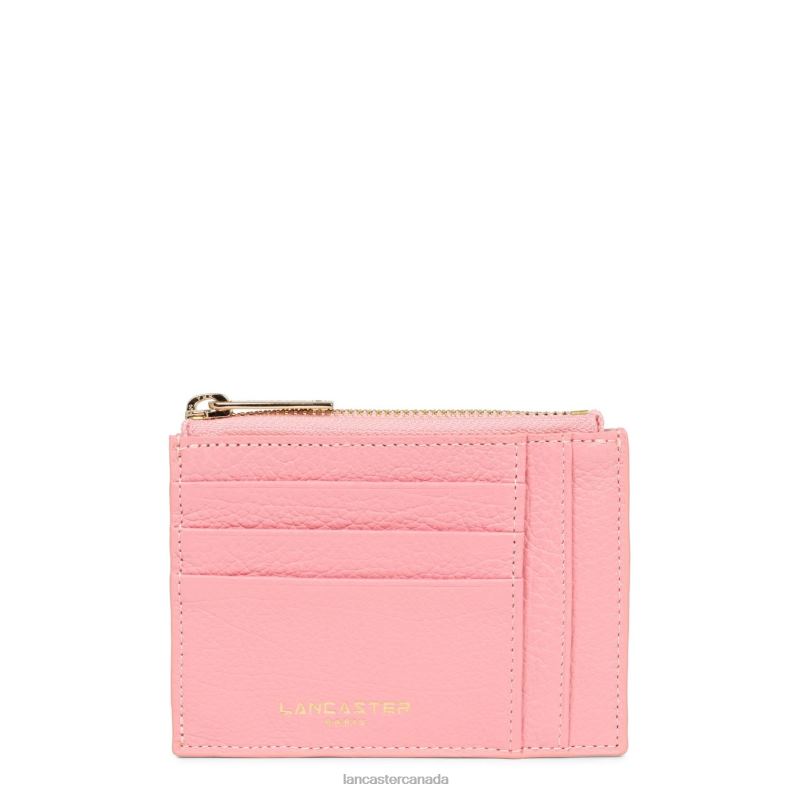 Women Card Holder Dune 4J6H832 Accessory Rose Lancaster Paris