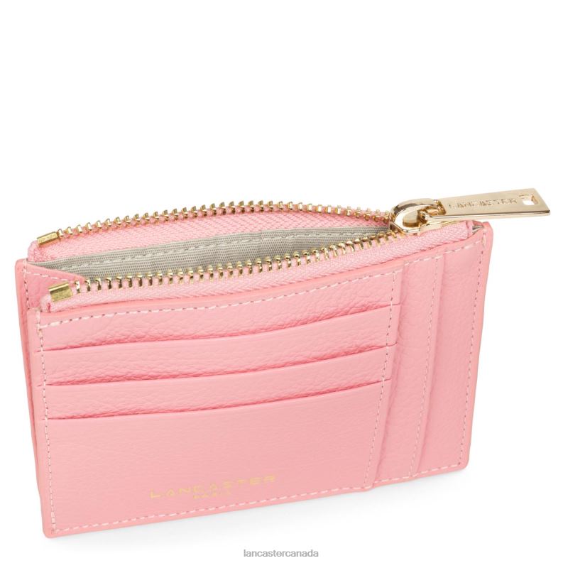 Women Card Holder Dune 4J6H832 Accessory Rose Lancaster Paris
