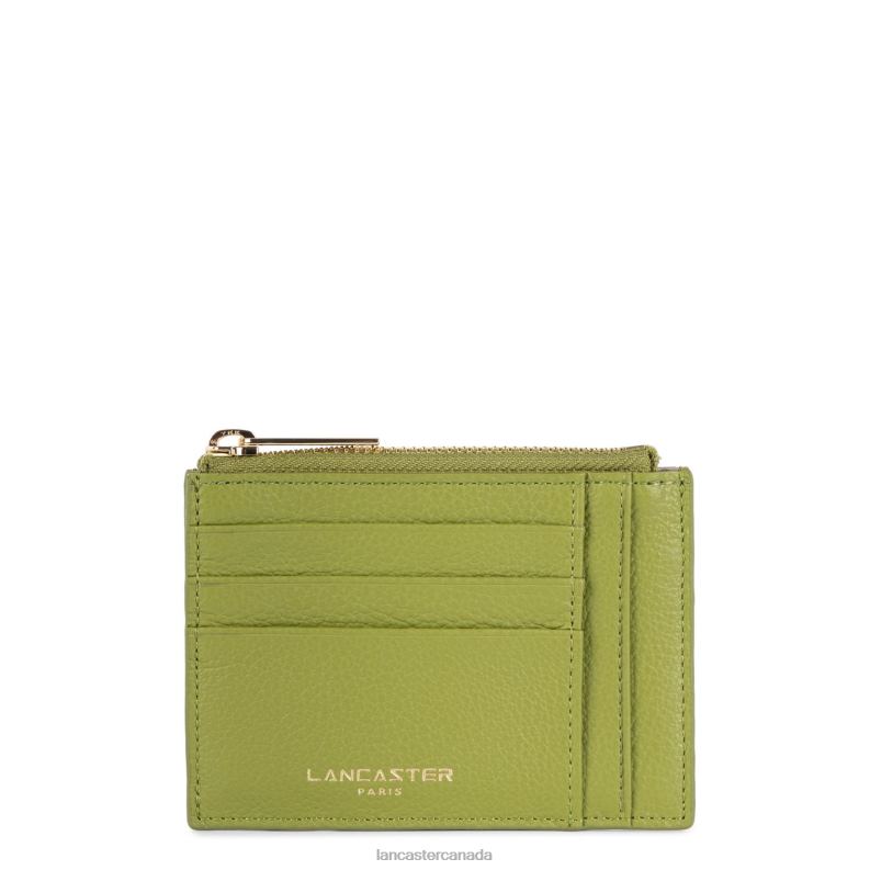 Women Card Holder Dune 4J6H841 Accessory Olive Lancaster Paris