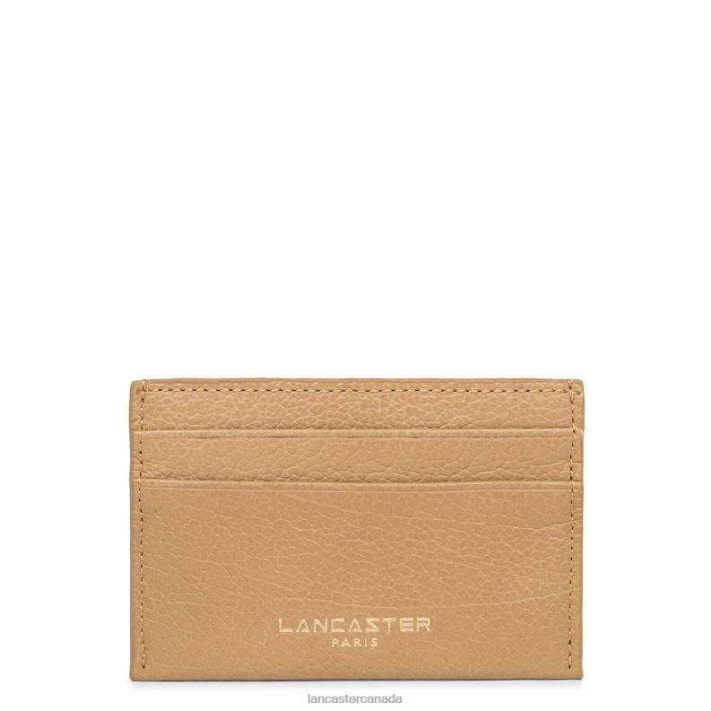 Women Card Holder Dune Lightweight 4J6H4750 Accessory Naturel Lancaster Paris