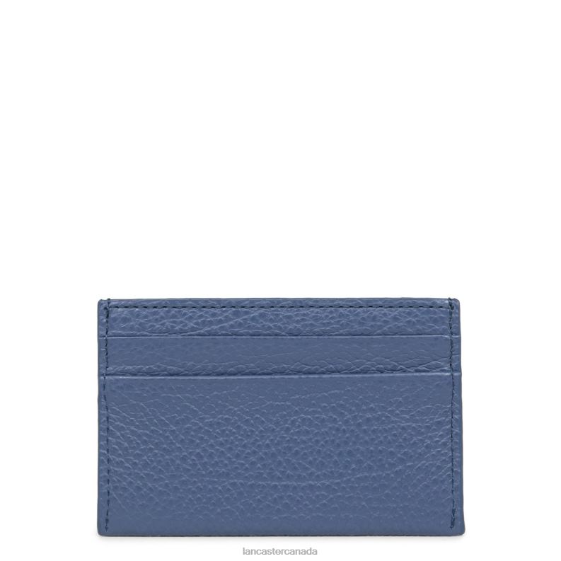 Women Card Holder Dune Lightweight 4J6H4752 Accessory Bleu Jeans Lancaster Paris