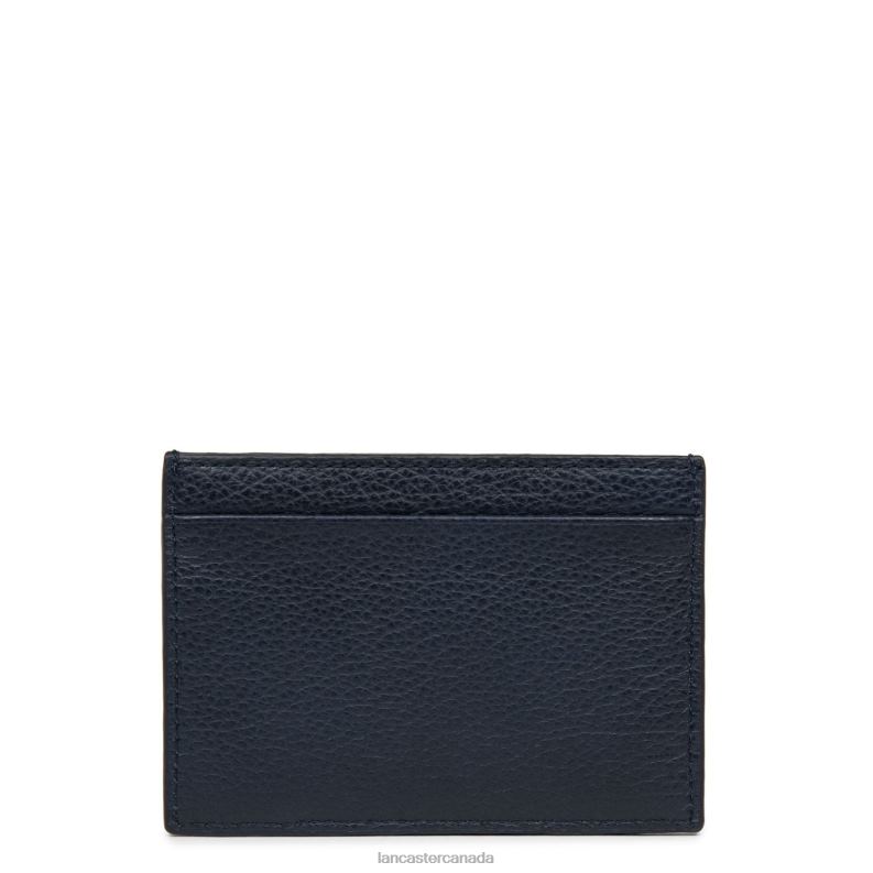 Women Card Holder Dune New 4J6H4735 Accessory Bleu Fonce Lancaster Paris