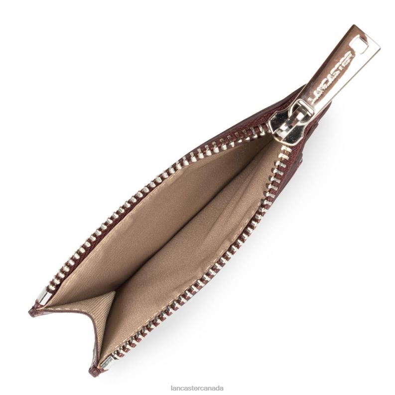 Women Card Holder Fashion PM 4J6H4675 Accessory Bordeaux Lancaster Paris
