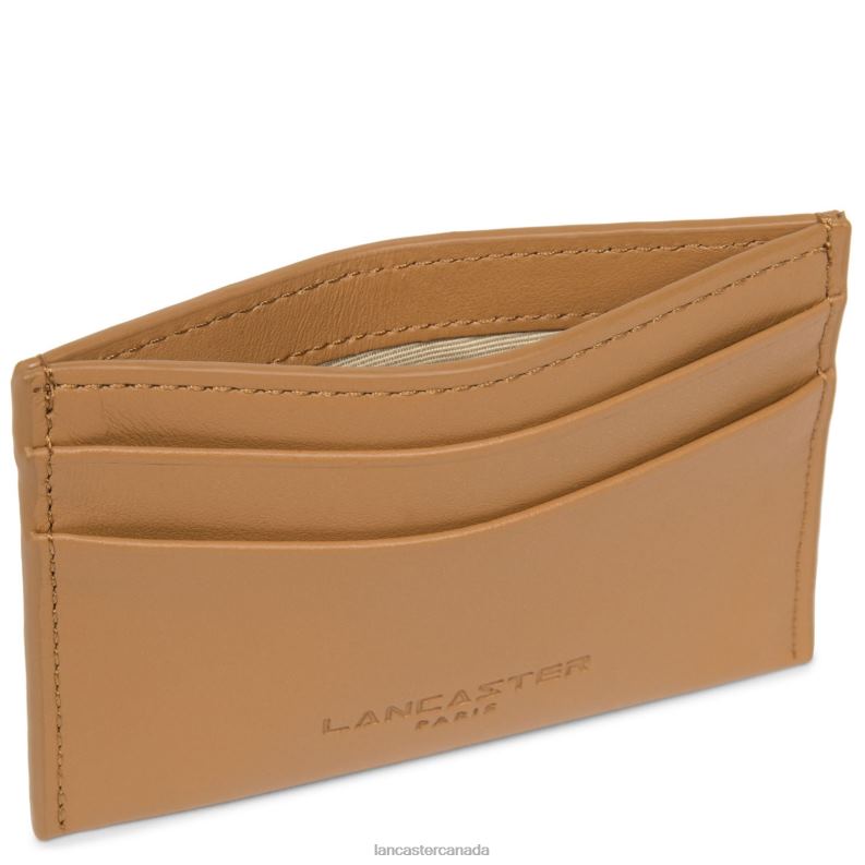 Women Card Holder Parisienne Pm 4J6H4772 Accessory Sable Lancaster Paris