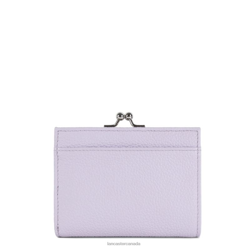 Women Coin Purse Foulonne Pm 4J6H4840 Accessory Lilas Lancaster Paris