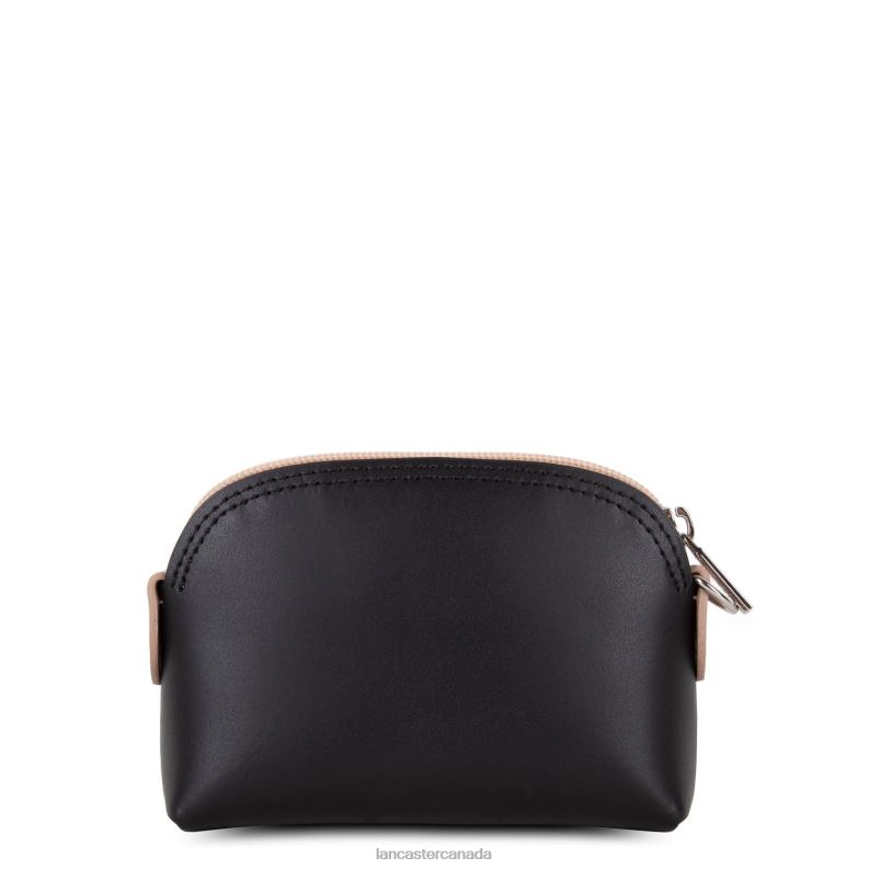 Women Coin Purse Smooth 4J6H843 Accessory Noir-Nude Clair-Nude Fonce Lancaster Paris