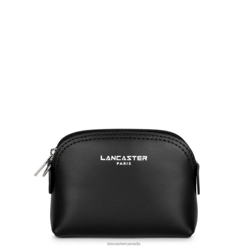 Women Coin Purse Smooth 4J6H844 Accessory Noir Lancaster Paris