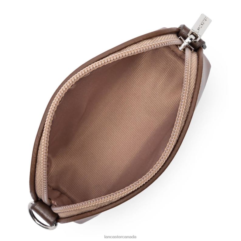 Women Coin Purse Smooth 4J6H862 Accessory Vison-Nude Fonce-Marron Lancaster Paris