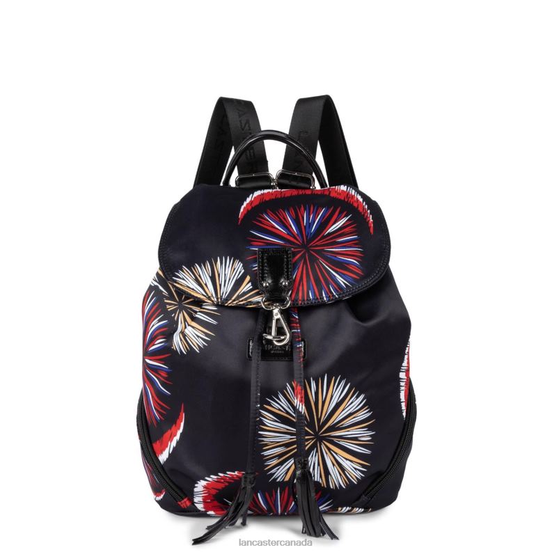 Women Backpack Basic Pompon 4J6H4587 Bag Artifice Lancaster Paris