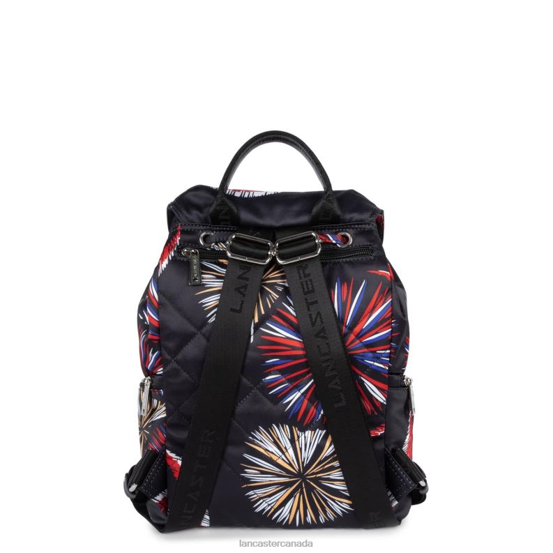 Women Backpack Basic Pompon 4J6H4587 Bag Artifice Lancaster Paris
