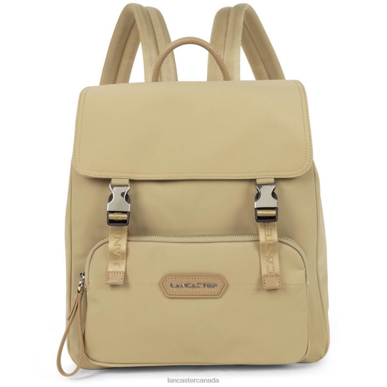 Women Backpack Basic Premium 4J6H4602 Bag Naturel Lancaster Paris