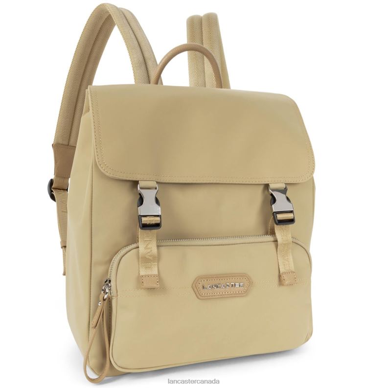 Women Backpack Basic Premium 4J6H4602 Bag Naturel Lancaster Paris