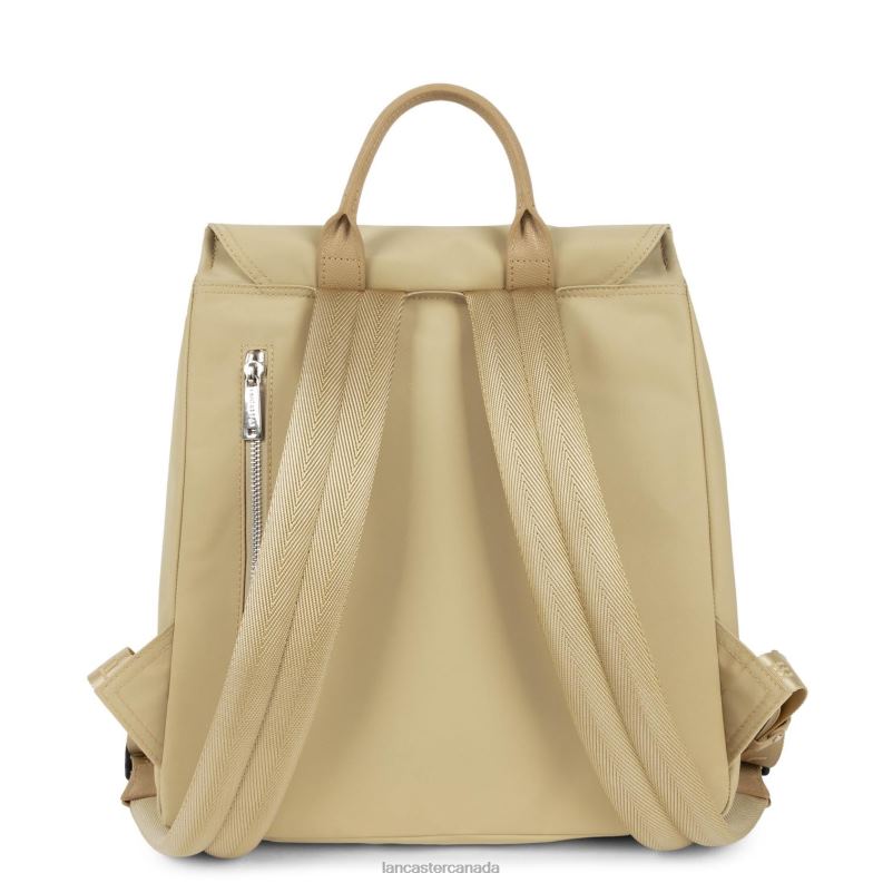 Women Backpack Basic Premium 4J6H4602 Bag Naturel Lancaster Paris