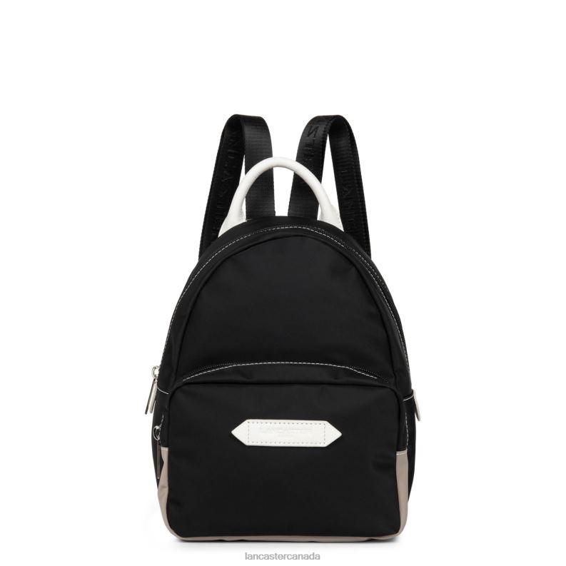Women Backpack Basic Sport 4J6H4590 Bag Noir-Galet Lancaster Paris