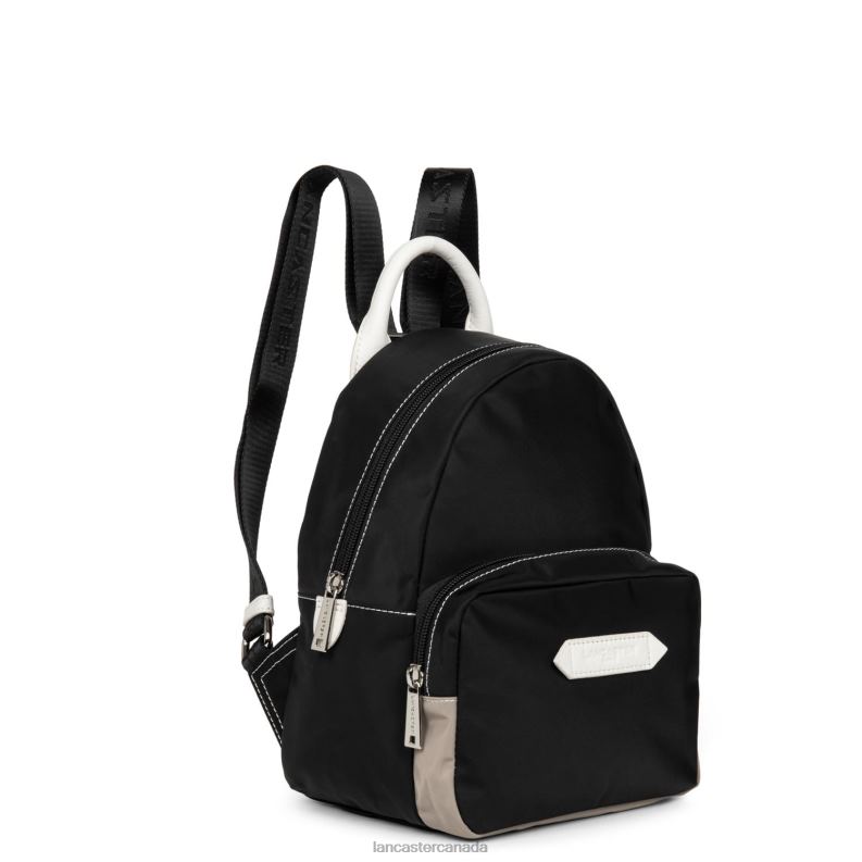 Women Backpack Basic Sport 4J6H4590 Bag Noir-Galet Lancaster Paris