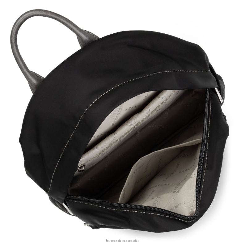 Women Backpack Basic Sport 4J6H4599 Bag Noir-Taupe-Galet Lancaster Paris