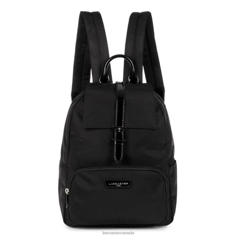 Women Backpack Basic Verni 4J6H4134 Bag Noir Lancaster Paris