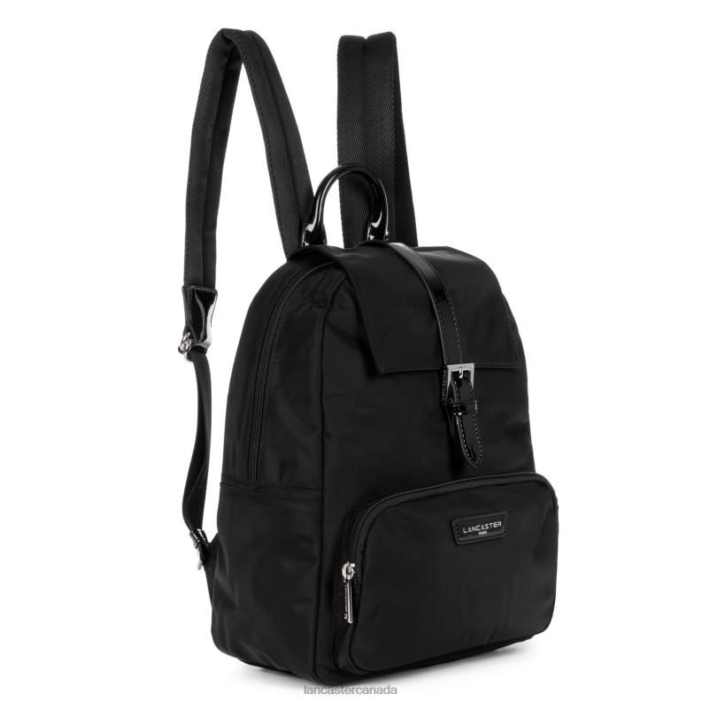 Women Backpack Basic Verni 4J6H4134 Bag Noir Lancaster Paris