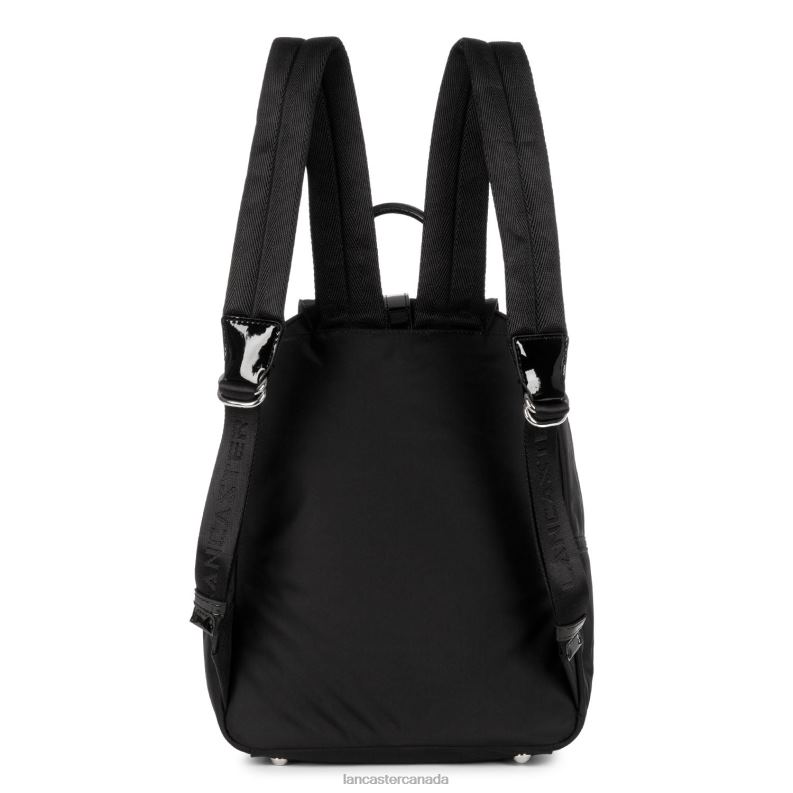 Women Backpack Basic Verni 4J6H4134 Bag Noir Lancaster Paris