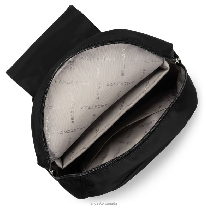 Women Backpack Basic Verni 4J6H4134 Bag Noir Lancaster Paris