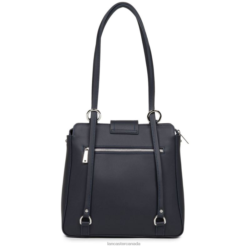 Women Backpack City Mae 4J6H4645 Bag Bleu Fonce Lancaster Paris