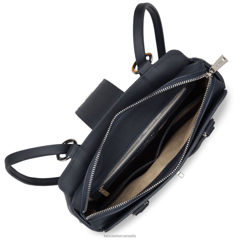 Women Backpack City Mae 4J6H4645 Bag Bleu Fonce Lancaster Paris