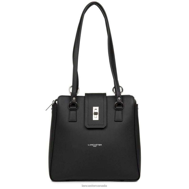 Women Backpack City Mae 4J6H4646 Bag Noir Lancaster Paris