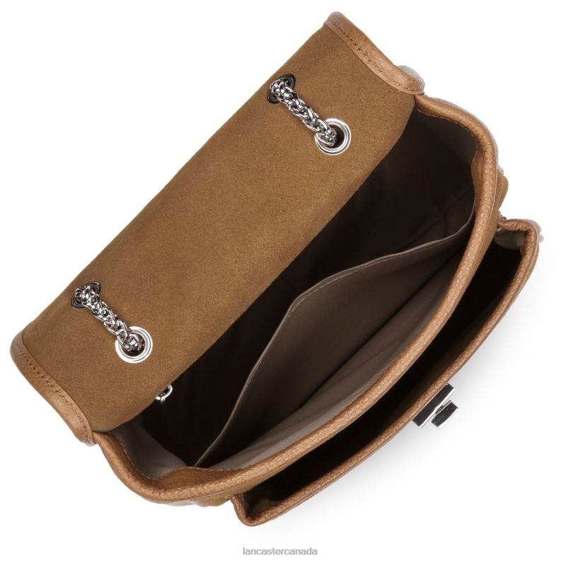 Women Backpack Dune Bi Janis 4J6H4628 Bag Camel Lancaster Paris