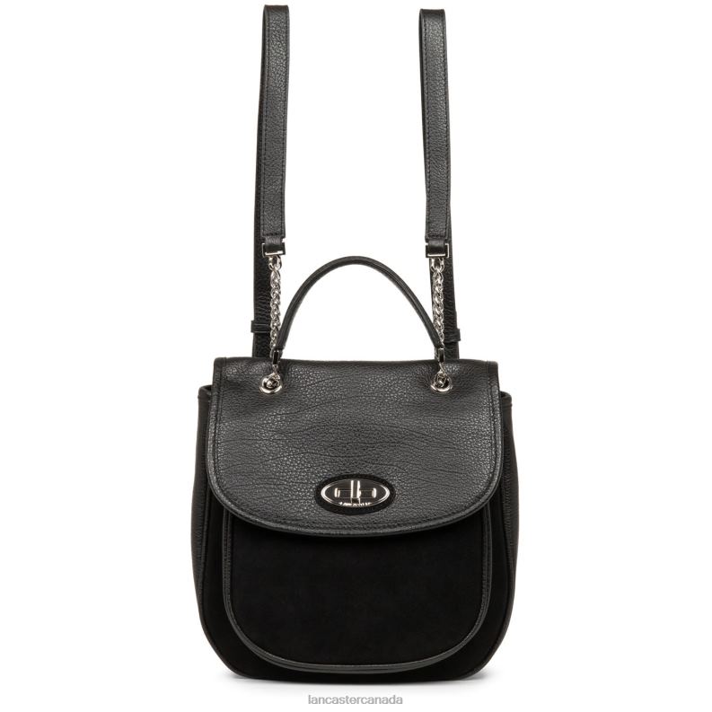 Women Backpack Dune Bi Janis 4J6H4630 Bag Noir Lancaster Paris