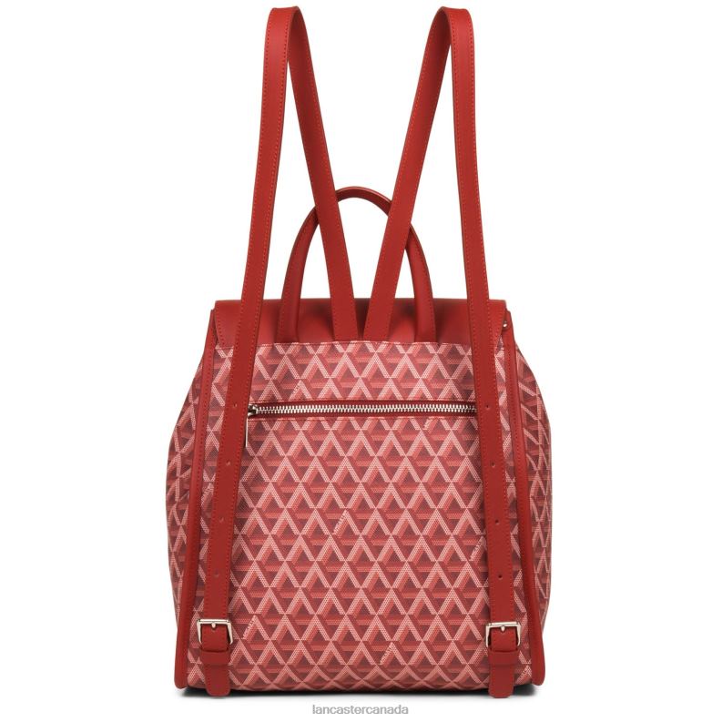 Women Backpack Ikon 4J6H4573 Bag Carmin Lancaster Paris