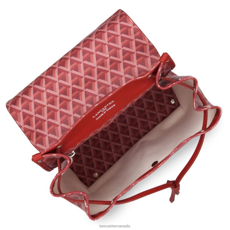 Women Backpack Ikon 4J6H4573 Bag Carmin Lancaster Paris