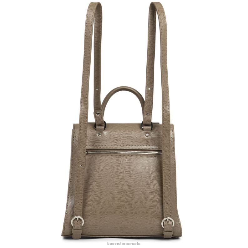 Women Backpack Lucertola 4J6H4621 Bag Taupe Lancaster Paris