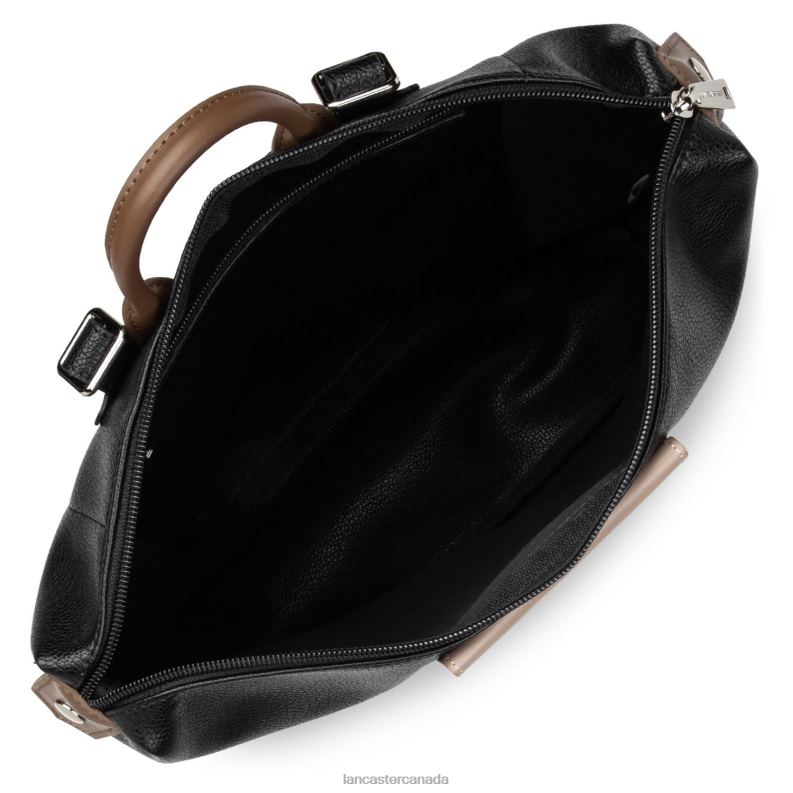 Women Backpack Maya 4J6H4632 Bag Noir-Nude-Vison Lancaster Paris