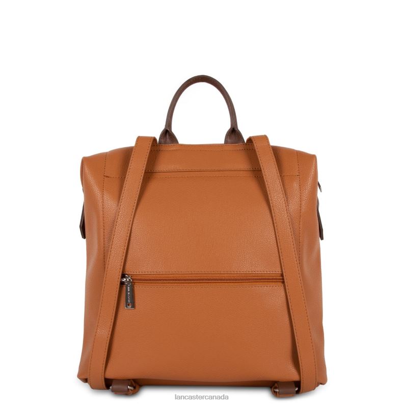 Women Backpack Maya 4J6H4633 Bag Gold-Jaune-Vison Lancaster Paris