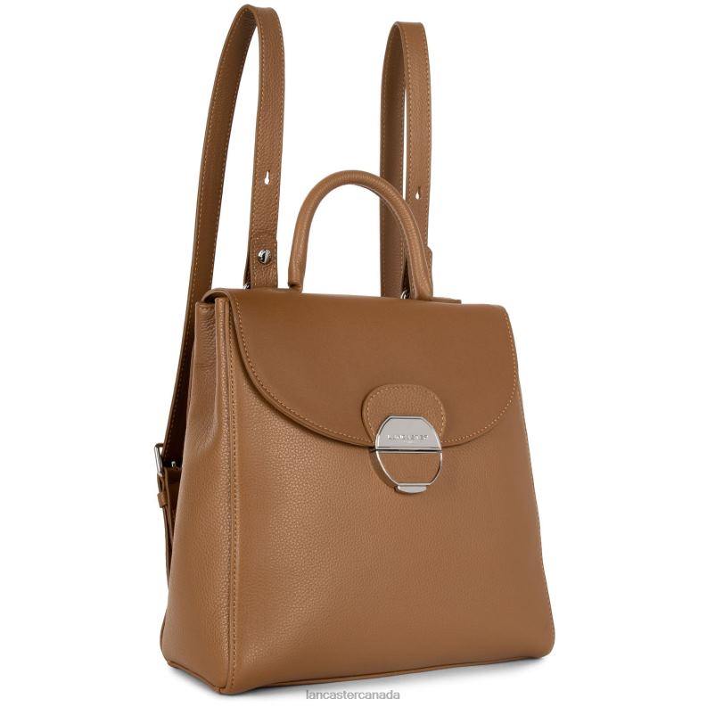 Women Backpack Pia 4J6H4554 Bag Camel Lancaster Paris