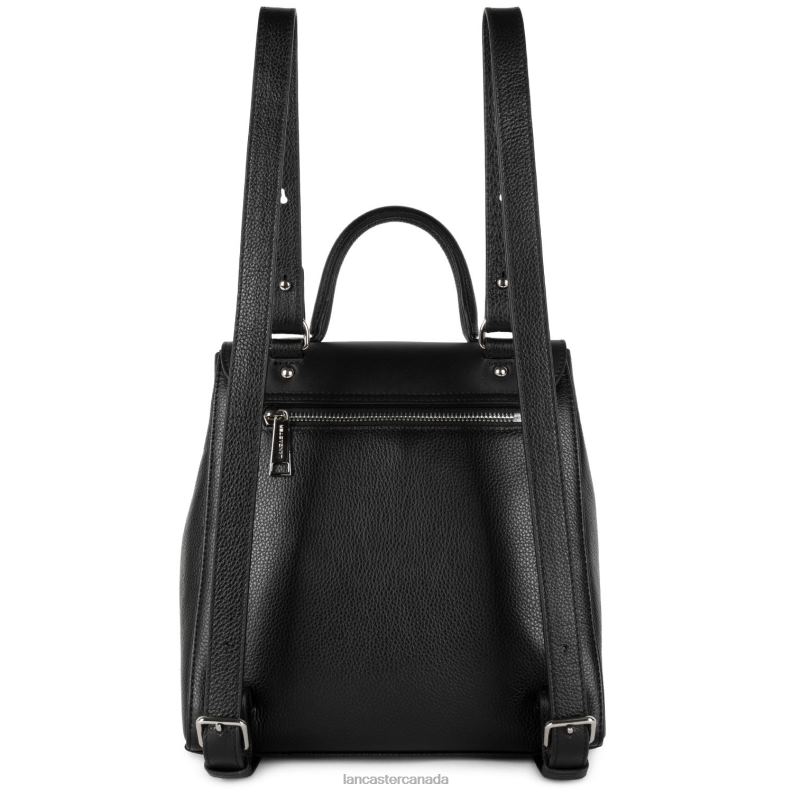 Women Backpack Pia 4J6H4557 Bag Noir Lancaster Paris