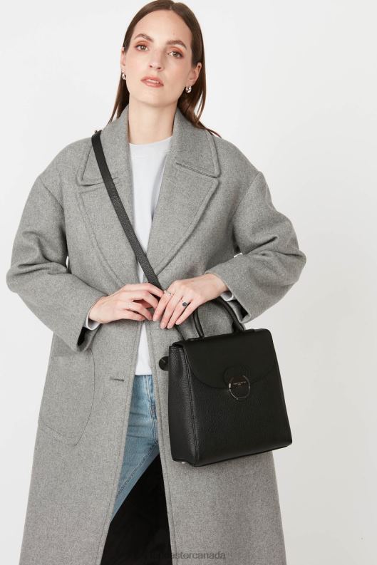Women Backpack Pia 4J6H4557 Bag Noir Lancaster Paris