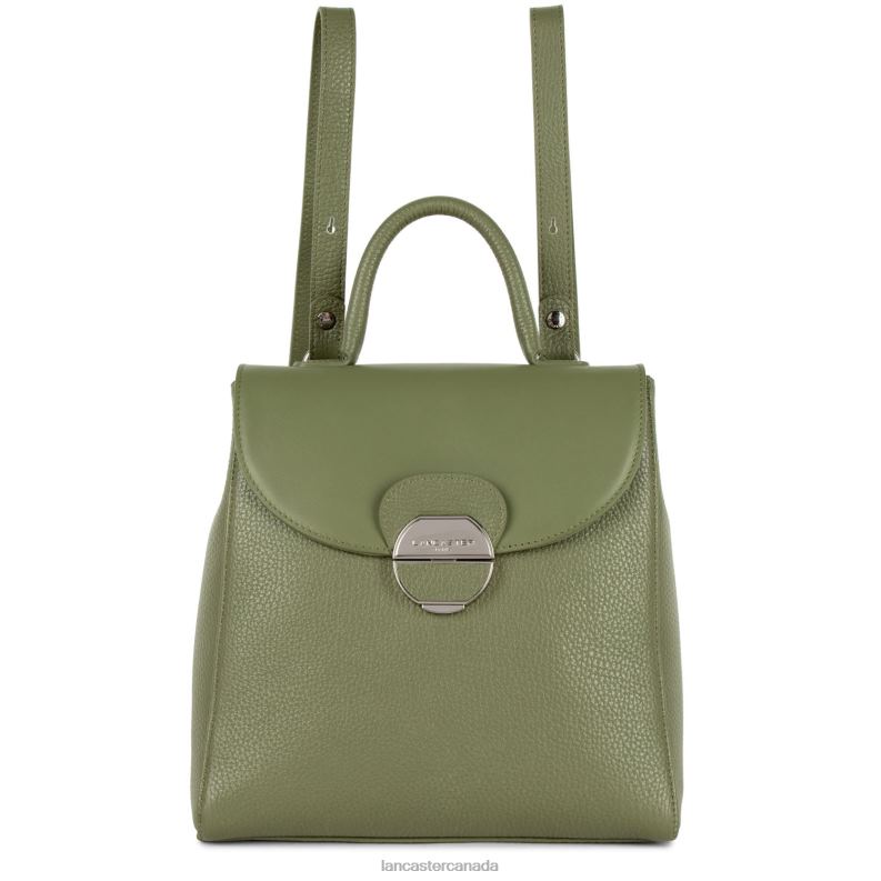 Women Backpack Pia 4J6H4559 Bag Olive Lancaster Paris