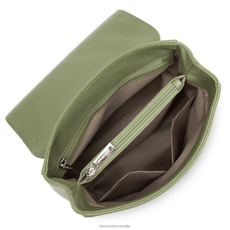 Women Backpack Pia 4J6H4559 Bag Olive Lancaster Paris