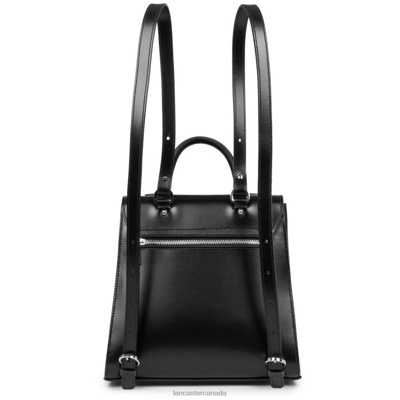 Women Backpack Suave Even 4J6H4569 Bag Noir Lancaster Paris