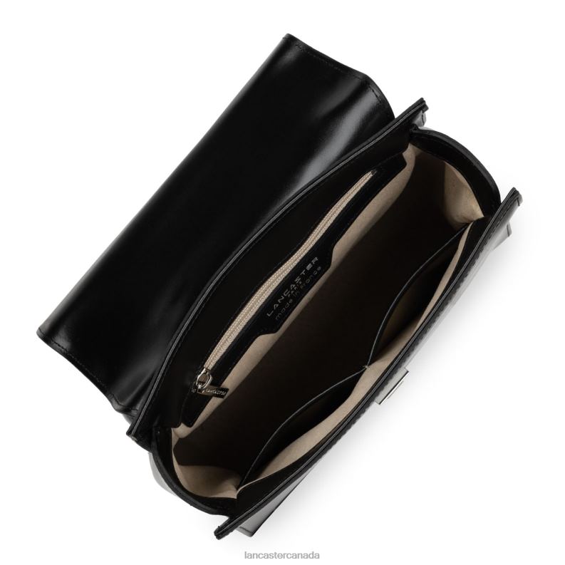 Women Backpack Suave Even 4J6H4569 Bag Noir Lancaster Paris