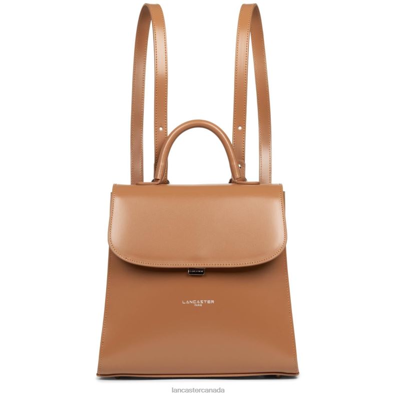 Women Backpack Suave Even 4J6H4571 Bag Camel Lancaster Paris