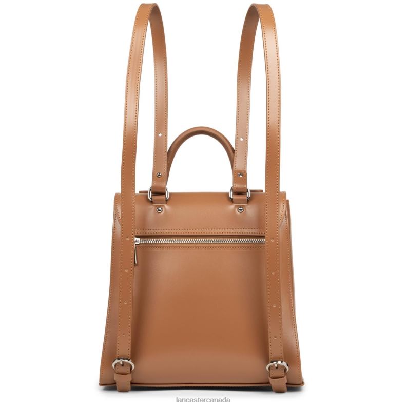 Women Backpack Suave Even 4J6H4571 Bag Camel Lancaster Paris