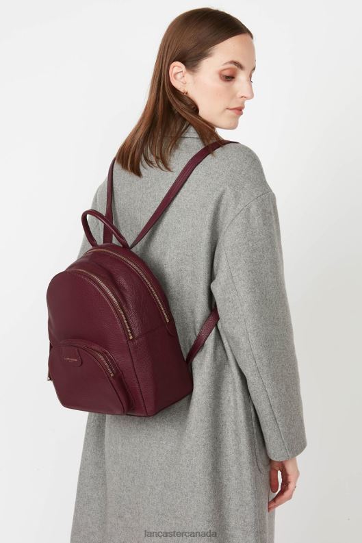 Women M Backpack Dune 4J6H4614 Bag Pourpre Lancaster Paris