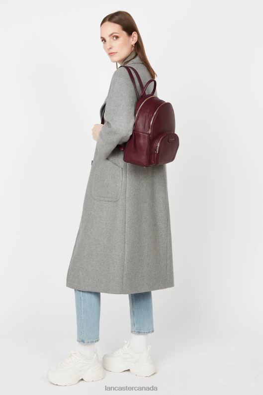 Women M Backpack Dune 4J6H4614 Bag Pourpre Lancaster Paris