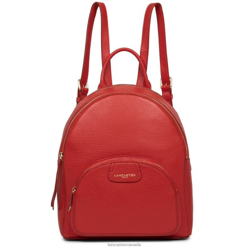 Women M Backpack Dune 4J6H4618 Bag Rouge Lancaster Paris