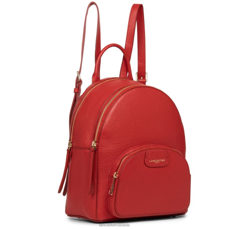 Women M Backpack Dune 4J6H4618 Bag Rouge Lancaster Paris