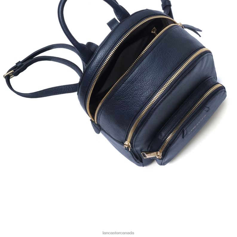 Women M Backpack Dune 4J6H4620 Bag Bleu Fonce Lancaster Paris