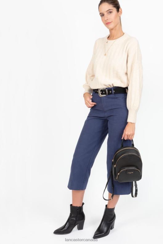Women Small Backpack Dune 4J6H4607 Bag Noir Lancaster Paris